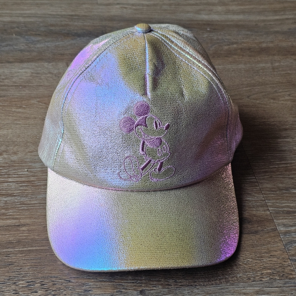 Disney Parks Walt Disney World 50th Anniversary Pink Iridescent Mickey Hat - Picture 6 of 12